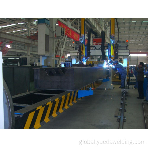 H Beam Automatic Welding Machine Welding Machine H Beam Assembly Production Line Factory
